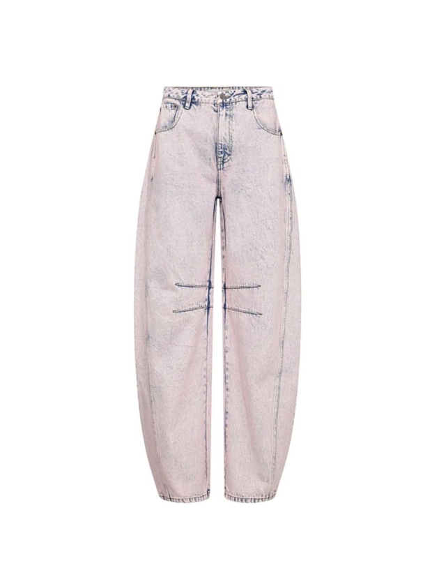 Haute L Amitie Drew Barrel Panel Tall Jeans Iced Rose Iced Rose