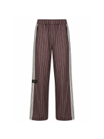 Haute L Amitie Baggy Pin Stripe Track Tall Pants Mocca