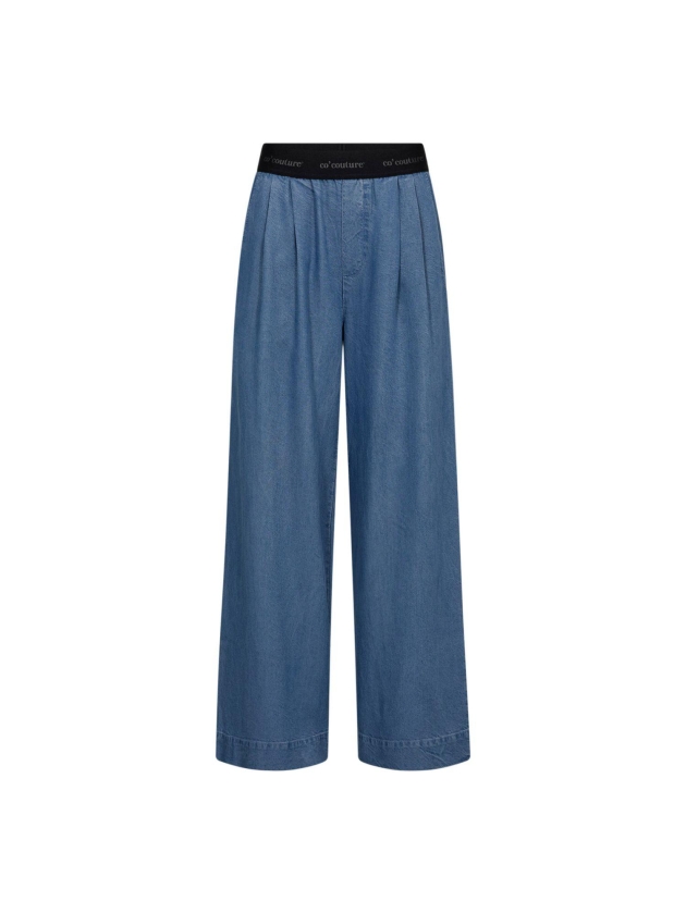 Co Couture TillyCC Logo LL Pant Denim blue