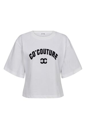 Co Couture ZengaCC Tee O-Neck WhiteBlack