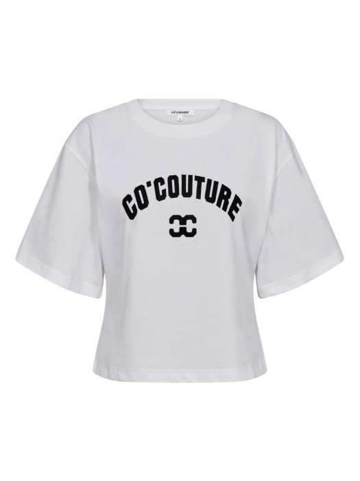 Co Couture ZengaCC Tee O-Neck WhiteBlack