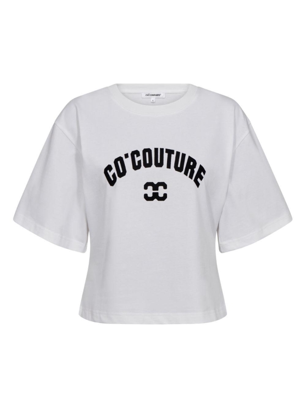 Co Couture ZengaCC Tee O-Neck WhiteBlack