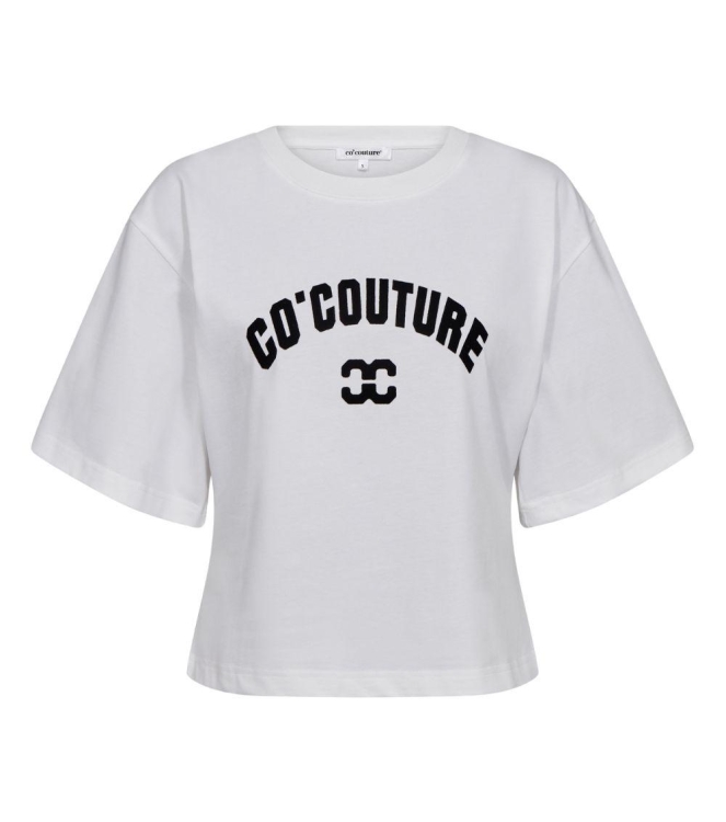 Co Couture ZengaCC Tee O-Neck WhiteBlack