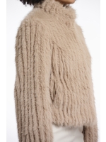 Rino en Pelle Jacket with closure 10866 oat