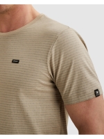 Vanguard Short sleeve r-neck mercerised mel 8265 Pure cashmere