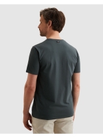 Vanguard Short sleeve r-neck cotton elastan 5108 Midnight navy