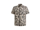 Vanguard Short Sleeve Shirt Print on slub c 8202 Burlwood