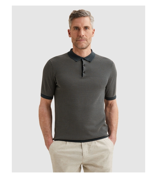 Vanguard Short sleeve polo cotton modal 5108 Midnight navy