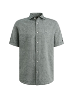 Vanguard Short Sleeve Shirt Linen Cotton bl 5108 Midnight navy