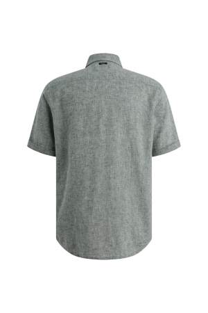 Vanguard Short Sleeve Shirt Linen Cotton bl 5108 Midnight navy