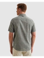 Vanguard Short Sleeve Shirt Linen Cotton bl 5108 Midnight navy