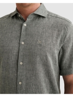 Vanguard Short Sleeve Shirt Linen Cotton bl 5108 Midnight navy