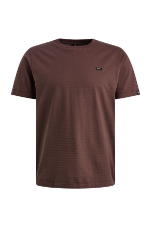 Vanguard Short sleeve r-neck mercerised mel 4090 Catawba grape