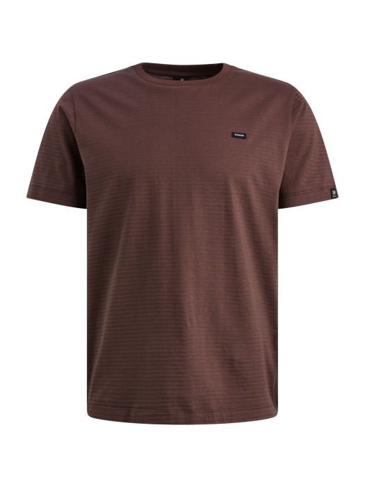 Vanguard Short sleeve r-neck mercerised mel 4090 Catawba grape