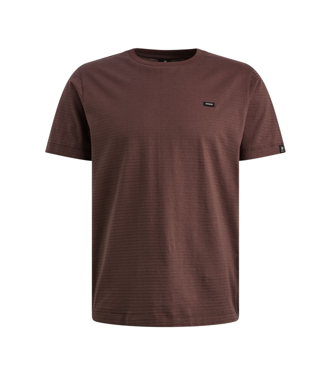 Vanguard Short sleeve r-neck mercerised mel 4090 Catawba grape