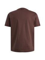 Vanguard Short sleeve r-neck mercerised mel 4090 Catawba grape