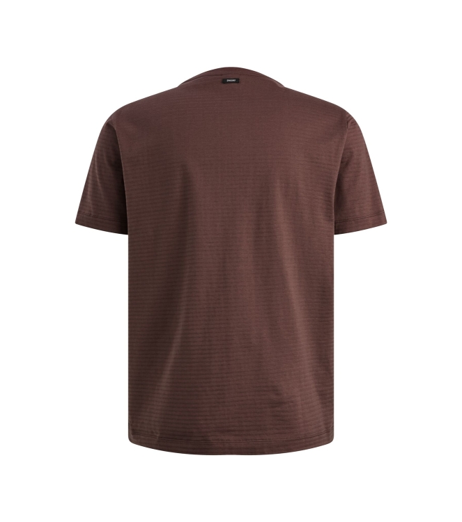Vanguard Short sleeve r-neck mercerised mel 4090 Catawba grape