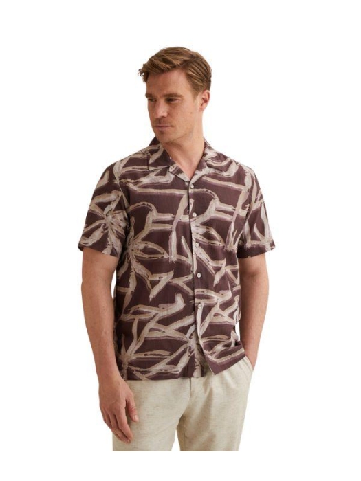 Vanguard Short Sleeve Shirt Printed 4090 Catawba grape