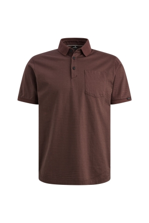 Vanguard Short sleeve polo mercerised melan 4090 Catawba grape