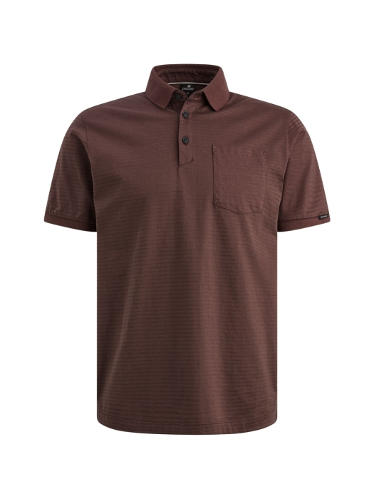 Vanguard Short sleeve polo mercerised melan 4090 Catawba grape