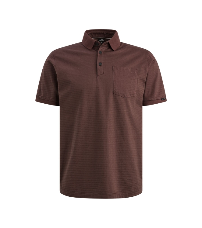 Vanguard Short sleeve polo mercerised melan 4090 Catawba grape