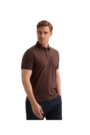 Vanguard Short sleeve polo mercerised melan 4090 Catawba grape