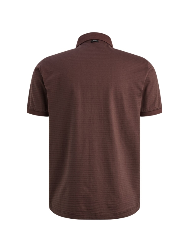 Vanguard Short sleeve polo mercerised melan 4090 Catawba grape