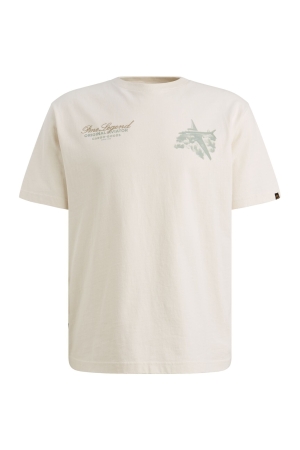 PME Legend Short sleeve r-neck heavy open end 7001 Egret