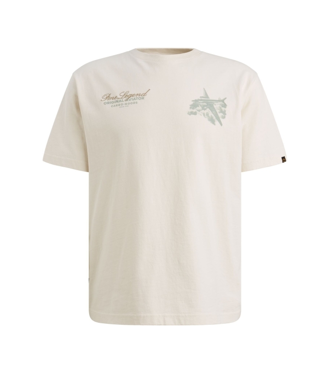 PME Legend Short sleeve r-neck heavy open end 7001 Egret