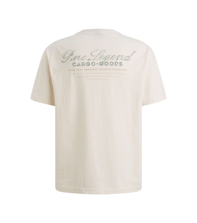 PME Legend Short sleeve r-neck heavy open end 7001 Egret