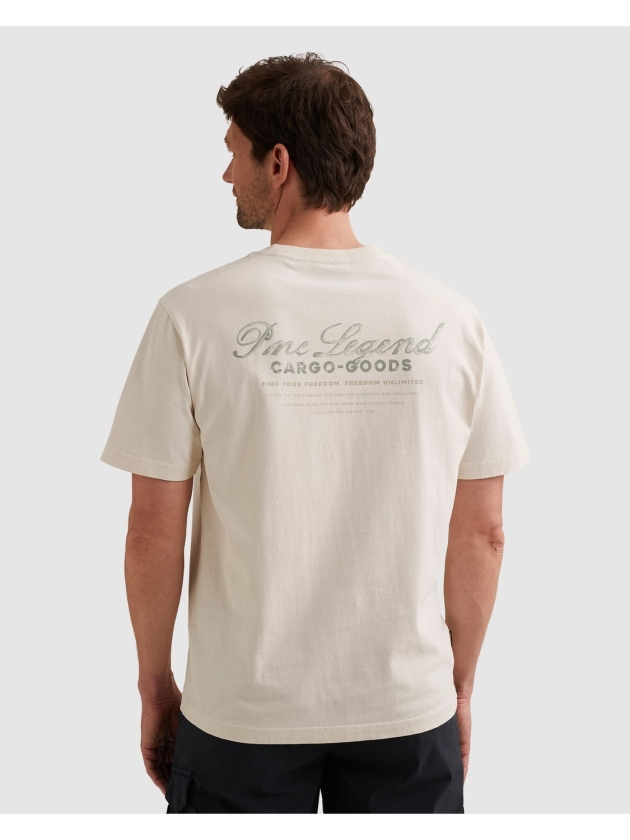 PME Legend Short sleeve r-neck heavy open end 7001 Egret