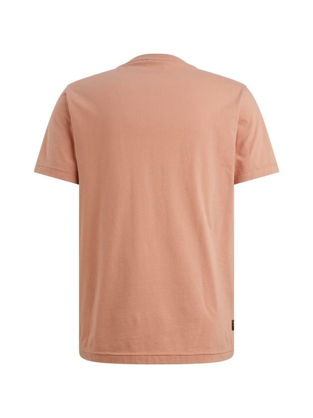 PME Legend Short sleeve r-neck cotton elastan 3031 Rose dawn