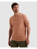 PME Legend Short sleeve r-neck cotton elastan 3031 Rose dawn