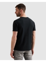 PME Legend Short sleeve r-neck jacquard jerse 5282 Carbon