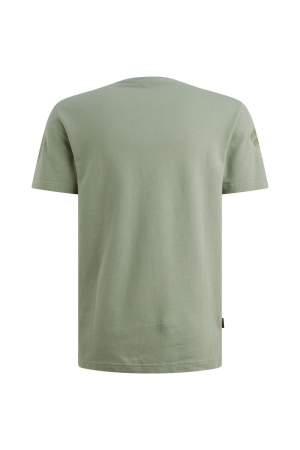 PME Legend Short sleeve r-neck flat waffle je 6123 Iceberg green
