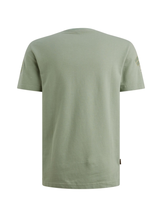 PME Legend Short sleeve r-neck flat waffle je 6123 Iceberg green