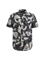 PME Legend Short Sleeve Shirt Print on Cotton 5282 Carbon