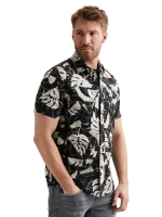 PME Legend Short Sleeve Shirt Print on Cotton 5282 Carbon