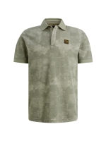 PME Legend Short sleeve polo printed two tone 6123 Iceberg green