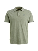 PME Legend Short sleeve polo jacquard jersey 6123 Iceberg green