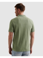 PME Legend Short sleeve polo jacquard jersey 6123 Iceberg green