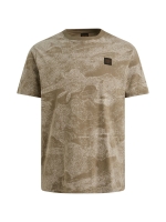 PME Legend Short sleeve r-neck single jersey 6389 Dusky green