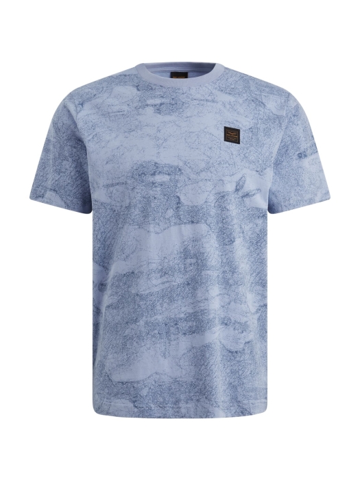 PME Legend Short sleeve r-neck single jersey 5299 Hydrangea