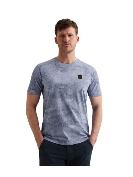 PME Legend Short sleeve r-neck single jersey 5299 Hydrangea