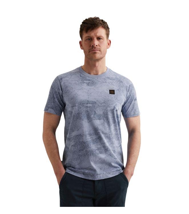 PME Legend Short sleeve r-neck single jersey 5299 Hydrangea