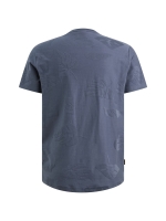 PME Legend Short sleeve r-neck jacquard jerse 5301 Vintage Indigo