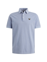 PME Legend Short sleeve polo pique garment dy 5299 Hydrangea