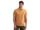 PME Legend Short sleeve polo pique garment dy 2015 Gold earth