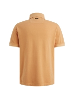 PME Legend Short sleeve polo pique garment dy 2015 Gold earth