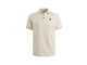 PME Legend Short sleeve polo jersey jacquard 7001 Egret